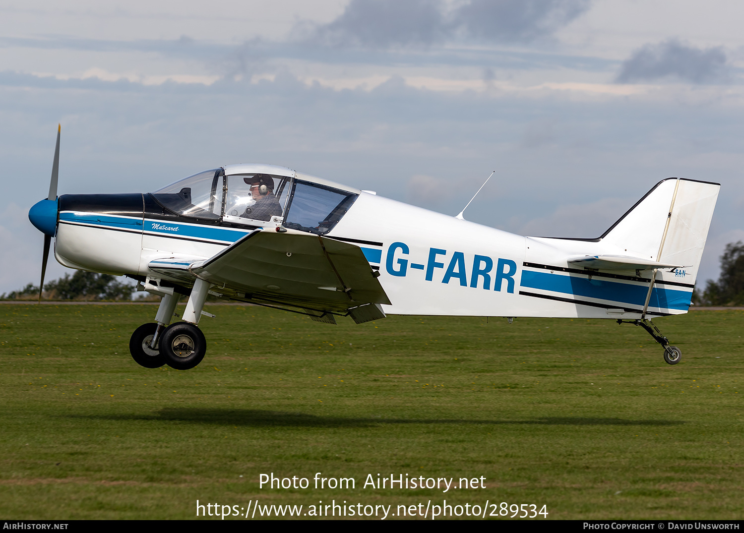 Aircraft Photo of G-FARR | SAN Jodel D-150 Mascaret | AirHistory.net #289534