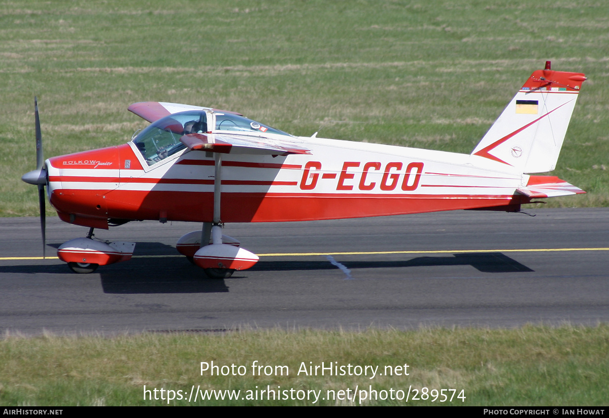 Aircraft Photo of G-ECGO | Bölkow Bo-208C Junior | AirHistory.net #289574