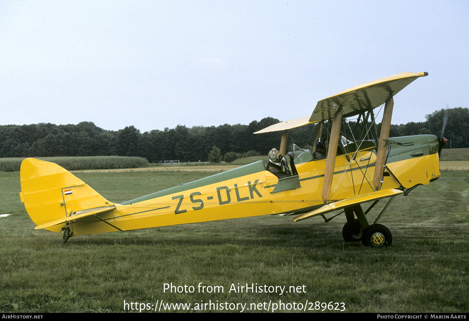 Aircraft Photo of ZS-DLK | De Havilland D.H. 82A Tiger Moth | AirHistory.net #289623