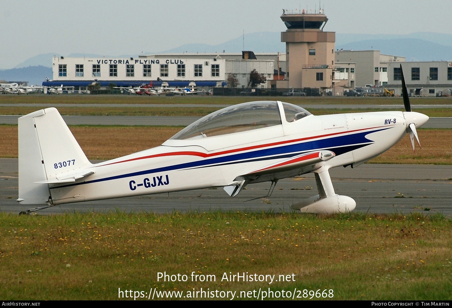 Aircraft Photo of C-GJXJ | Van's RV-8 | AirHistory.net #289668