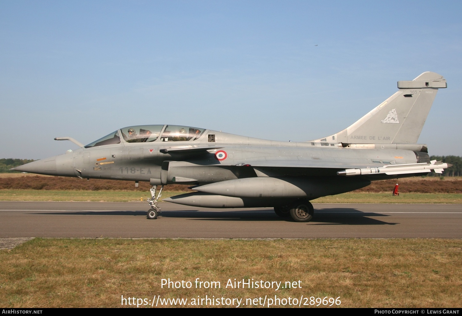 Aircraft Photo of 303 | Dassault Rafale B | France - Air Force | AirHistory.net #289696