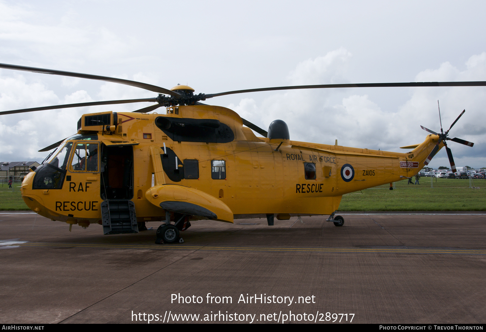 Aircraft Photo of ZA105 | Westland WS-61 Sea King HAR3 | UK - Air Force | AirHistory.net #289717