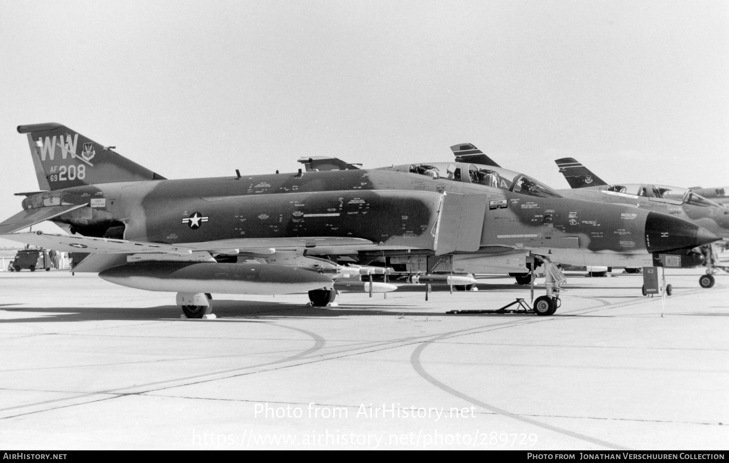 Aircraft Photo of 69-7208 / AF69-208 | McDonnell Douglas F-4G Phantom II | USA - Air Force | AirHistory.net #289729