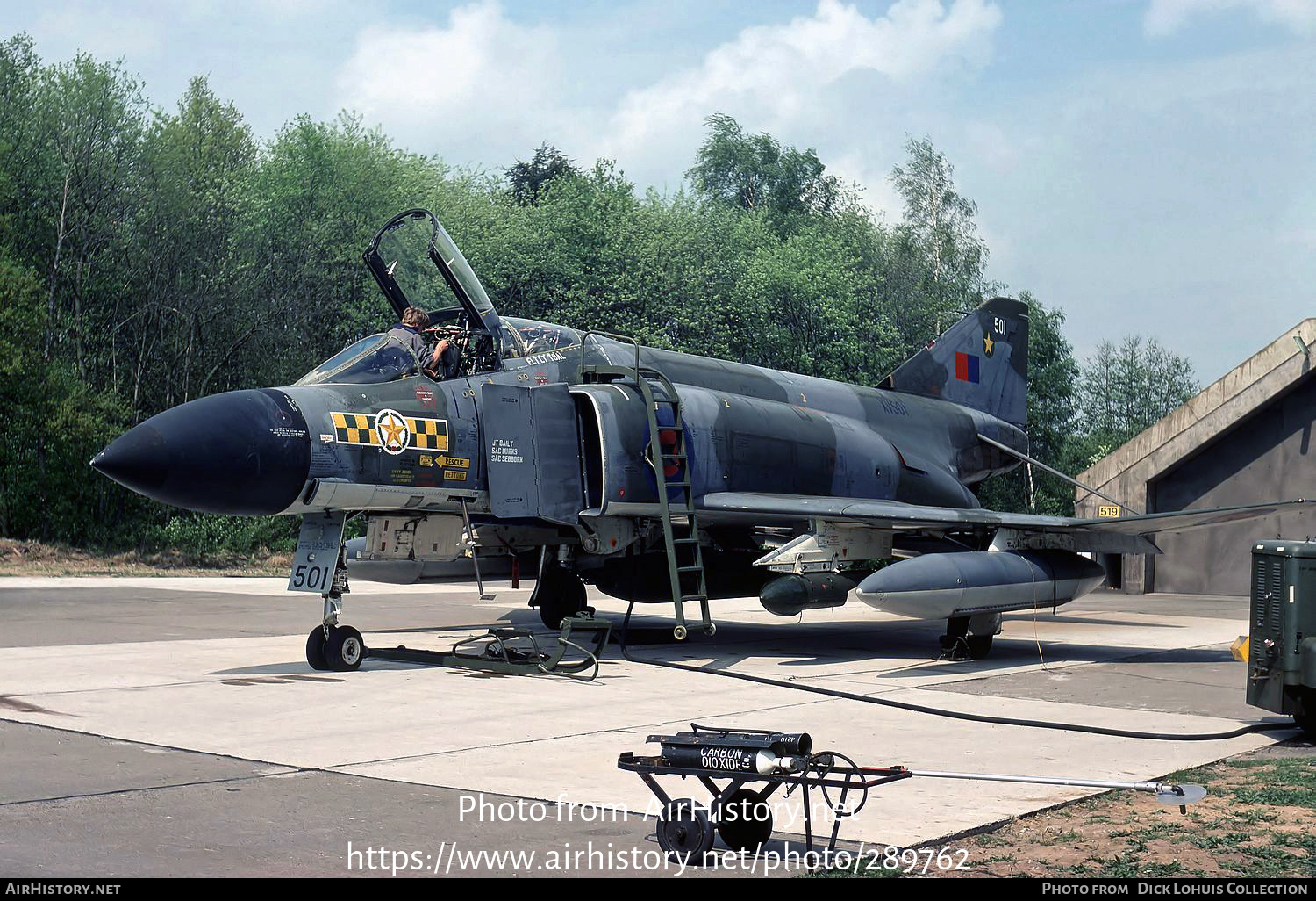 Aircraft Photo of XV501 | McDonnell Douglas F-4M Phantom FGR2 | UK - Air Force | AirHistory.net #289762