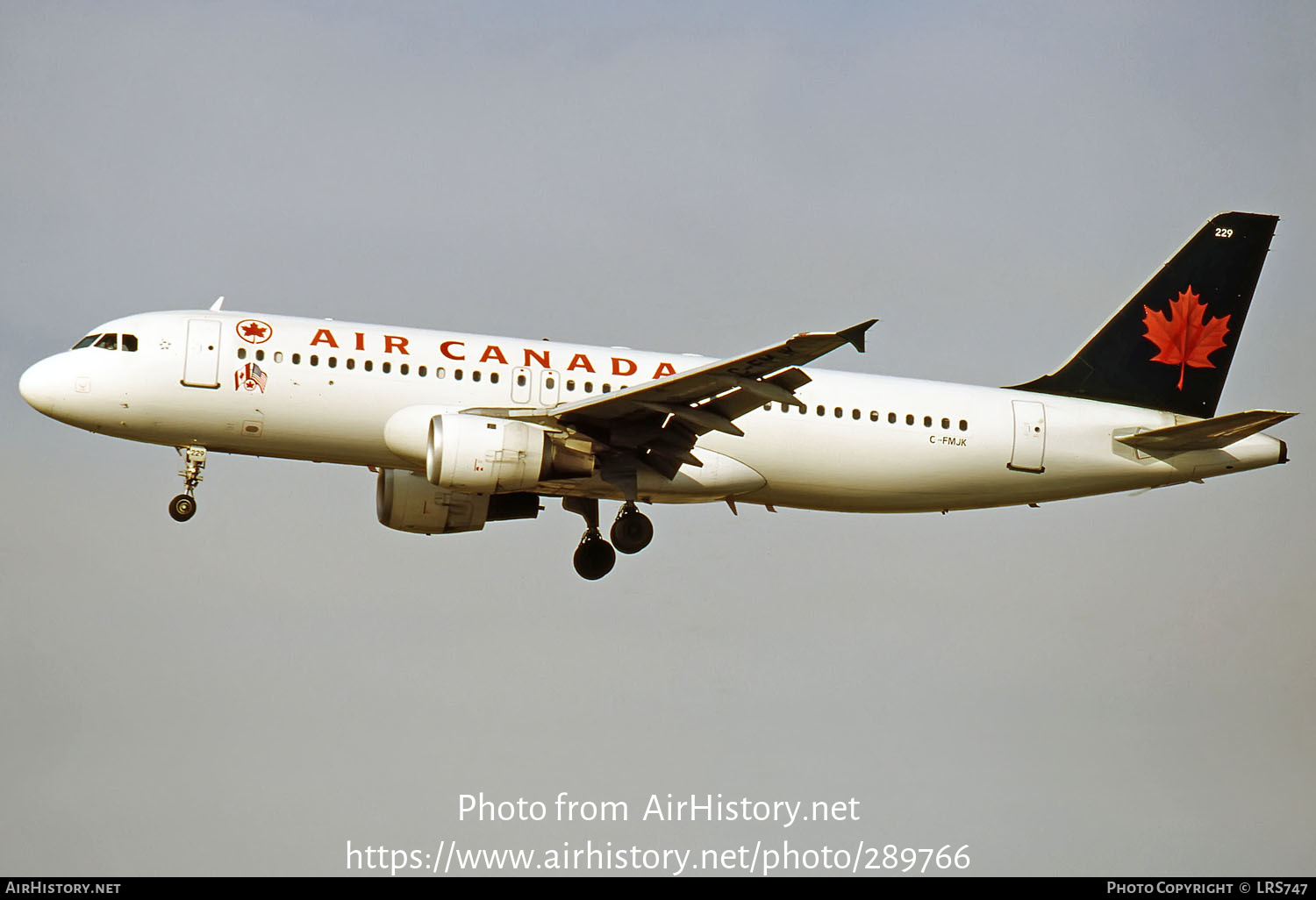 Aircraft Photo of C-FMJK | Airbus A320-211 | Air Canada | AirHistory.net #289766