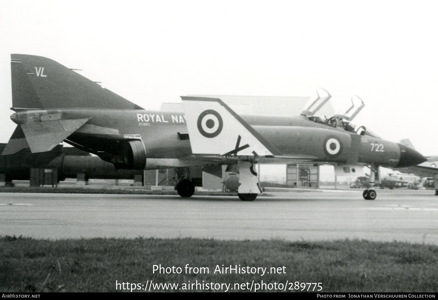 Aircraft Photo of XT862 | McDonnell Douglas F-4K Phantom FG1 | UK - Navy | AirHistory.net #289775