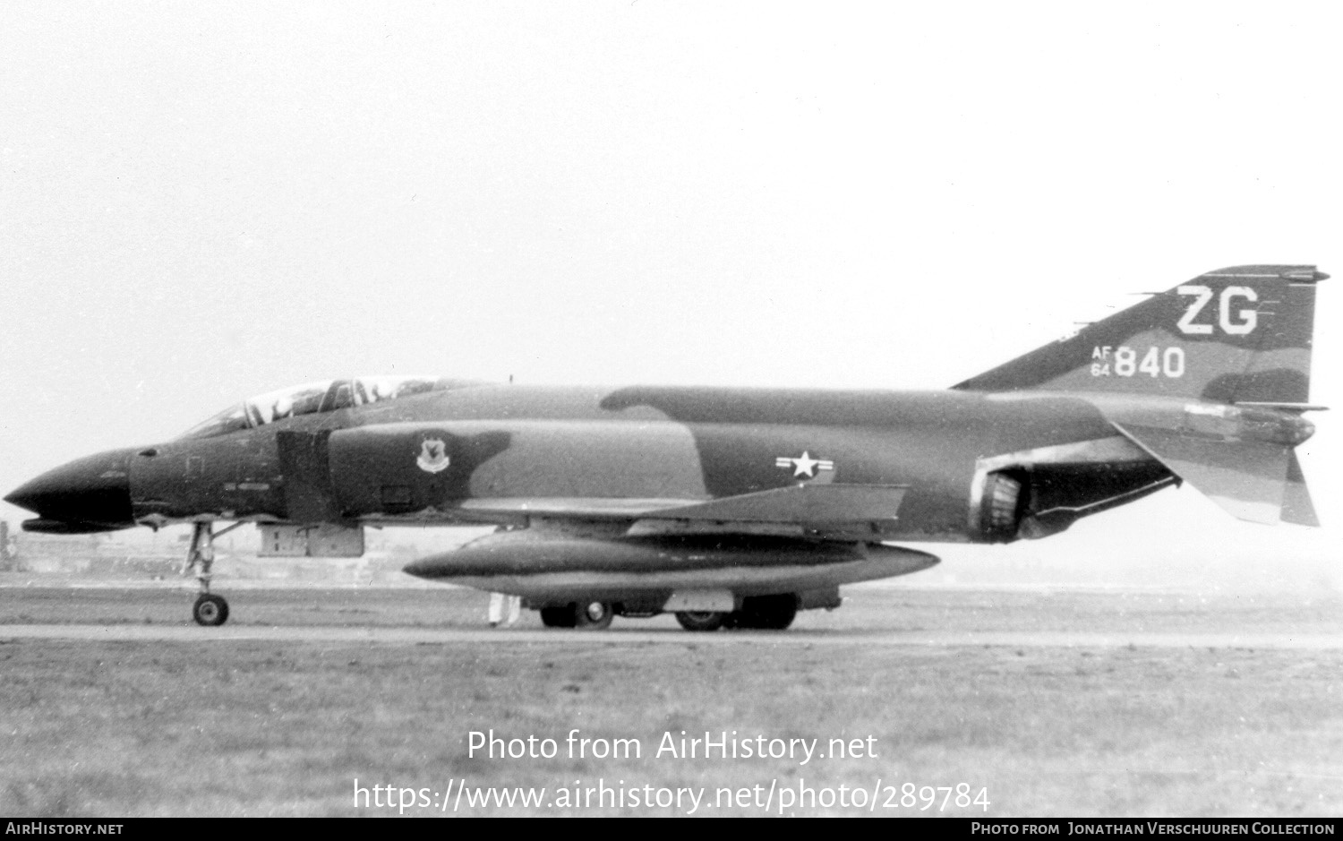 Aircraft Photo Of 64 0840 Af64 840 Mcdonnell F 4c Phantom Ii Usa