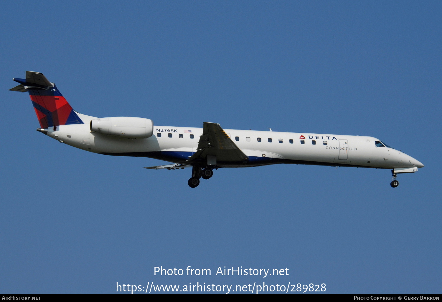 Aircraft Photo of N276SK | Embraer ERJ-145LR (EMB-145LR) | Delta Connection | AirHistory.net #289828