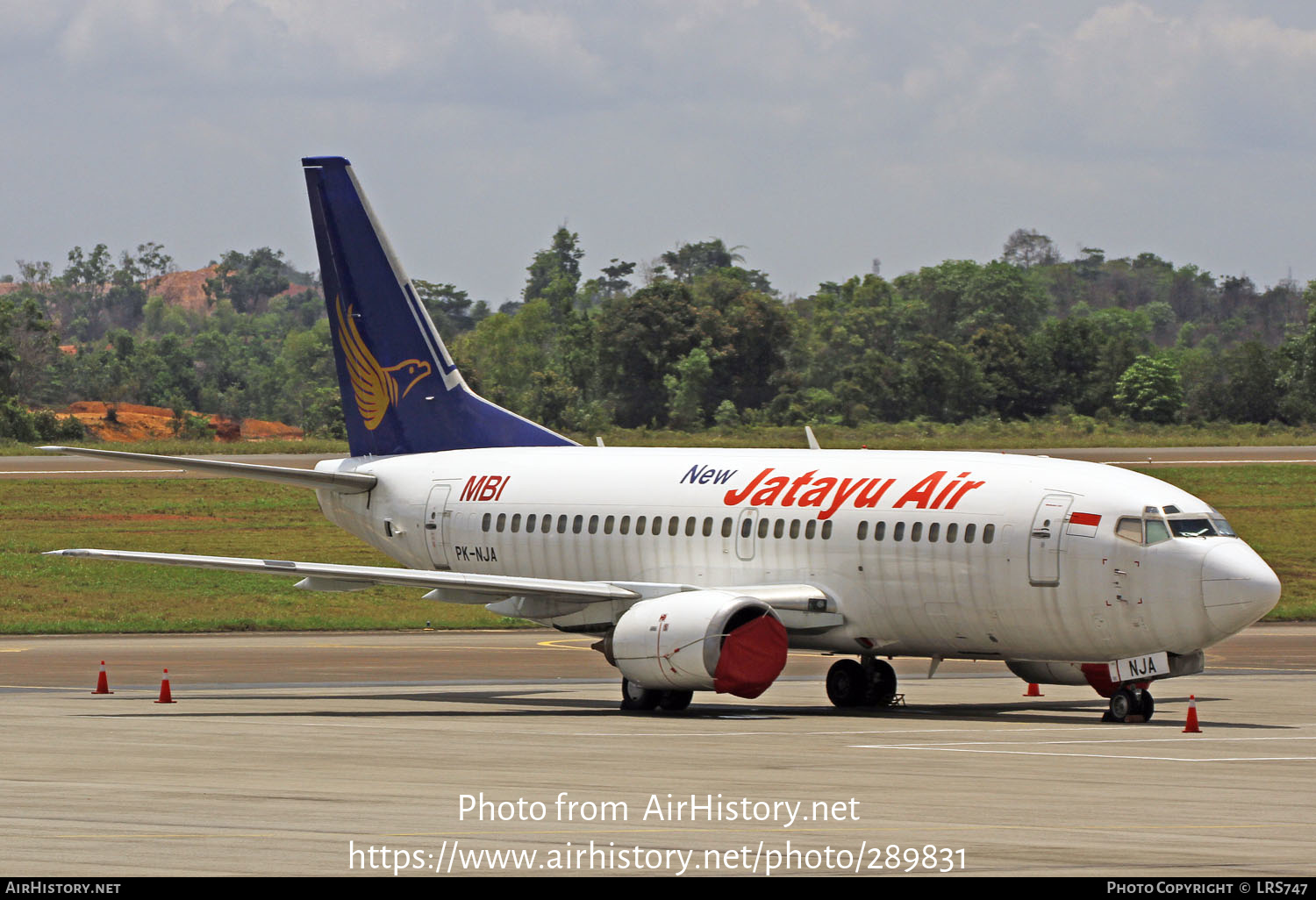 Aircraft Photo of PK-NJA | Boeing 737-522 | New Jatayu Air | AirHistory.net #289831