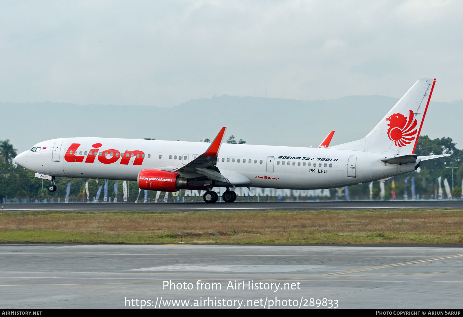 Aircraft Photo of PK-LFU | Boeing 737-9GP/ER | Lion Air | AirHistory.net #289833