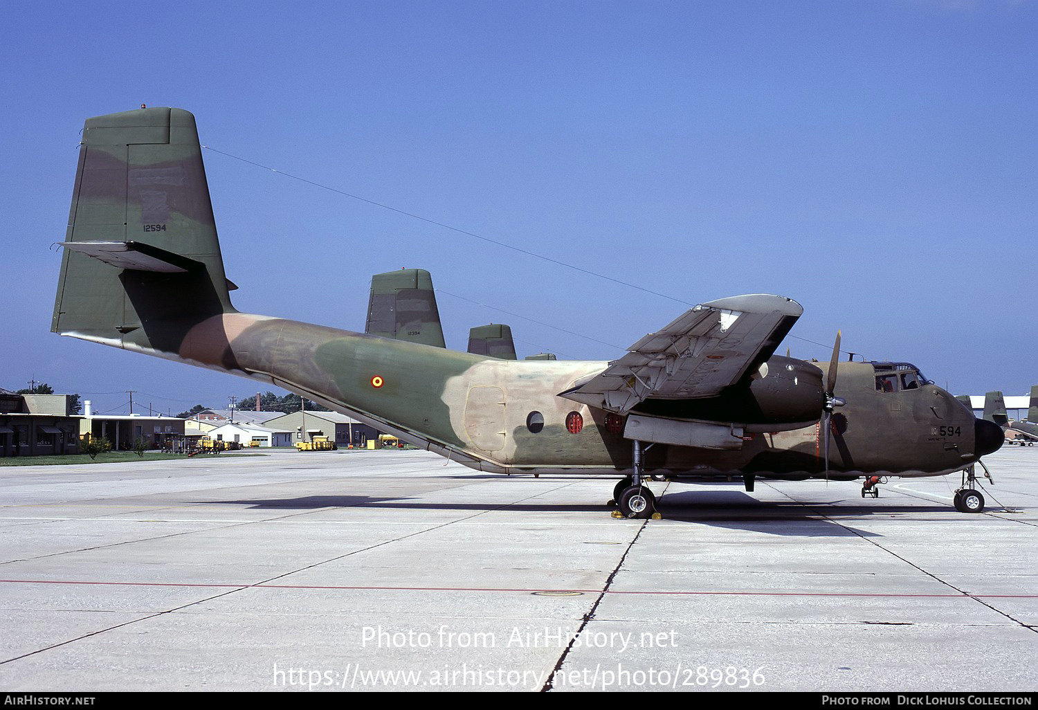 Aircraft Photo of 61-2594 / 12594 | De Havilland Canada C-7A Caribou | Spain - Air Force | AirHistory.net #289836