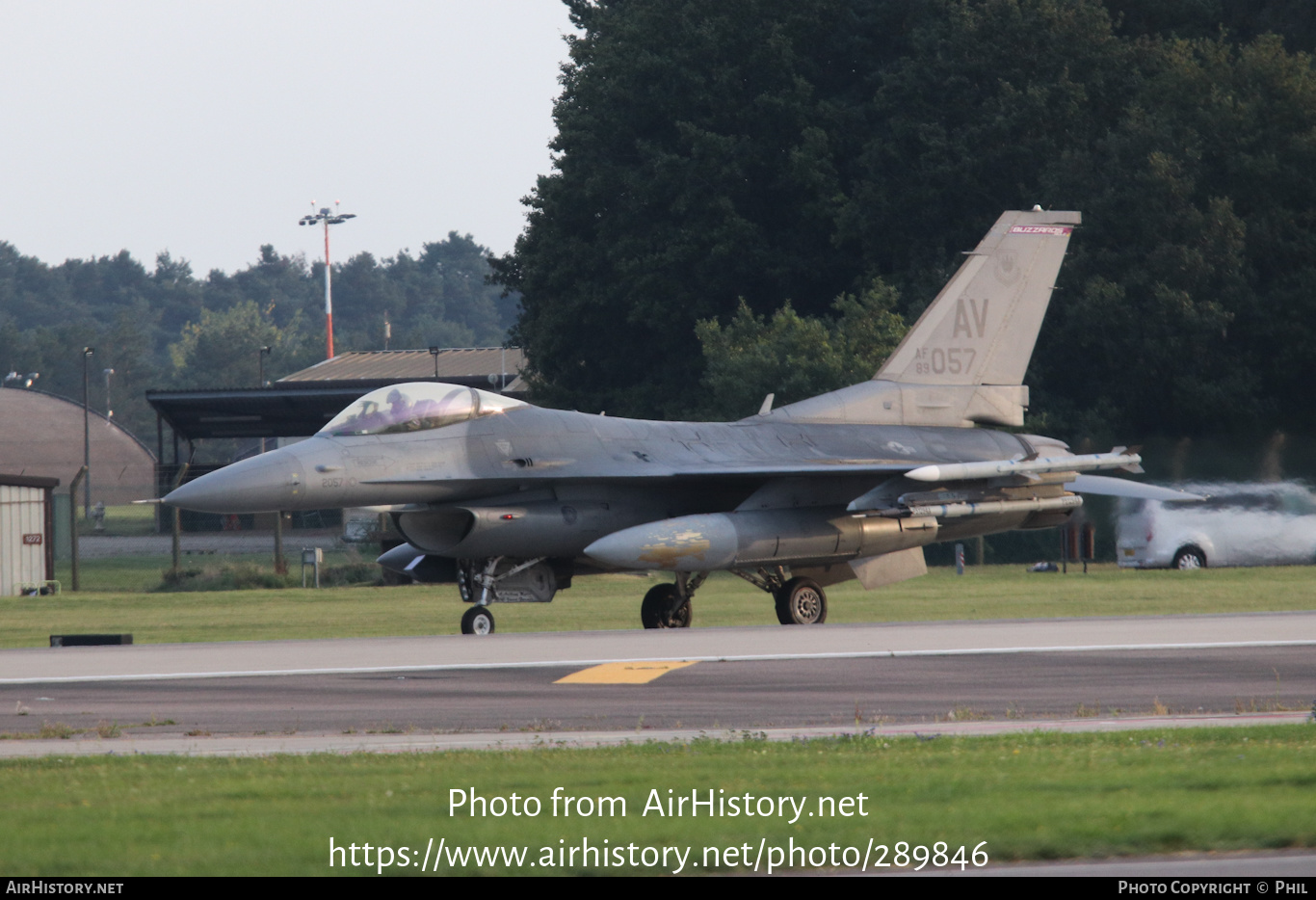 Aircraft Photo of 89-2057 / AF89-057 | Lockheed Martin F-16CM Fighting Falcon | USA - Air Force | AirHistory.net #289846