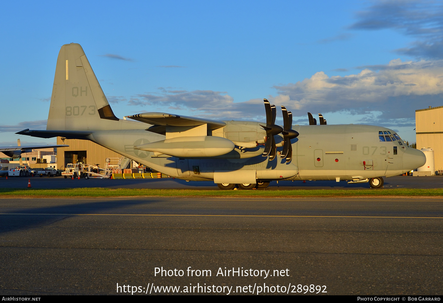 Aircraft Photo of 168073 / 8073 | Lockheed Martin KC-130J Hercules | USA - Marines | AirHistory.net #289892