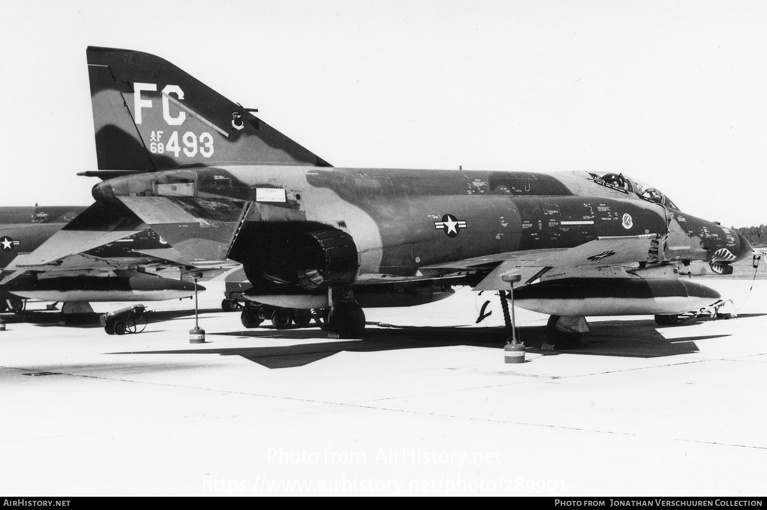 Aircraft Photo of 68-0493 / AF68-493 | McDonnell Douglas F-4E Phantom II | USA - Air Force | AirHistory.net #289901