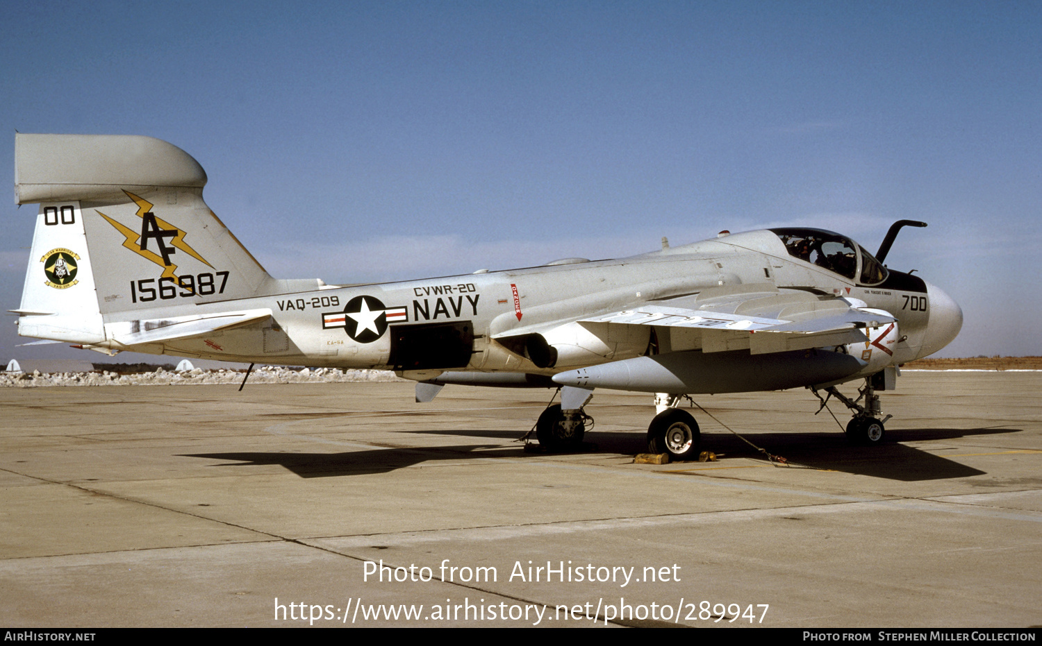 Aircraft Photo of 156987 | Grumman EA-6A Intruder (G-128/A2F-1Q) | USA - Navy | AirHistory.net #289947