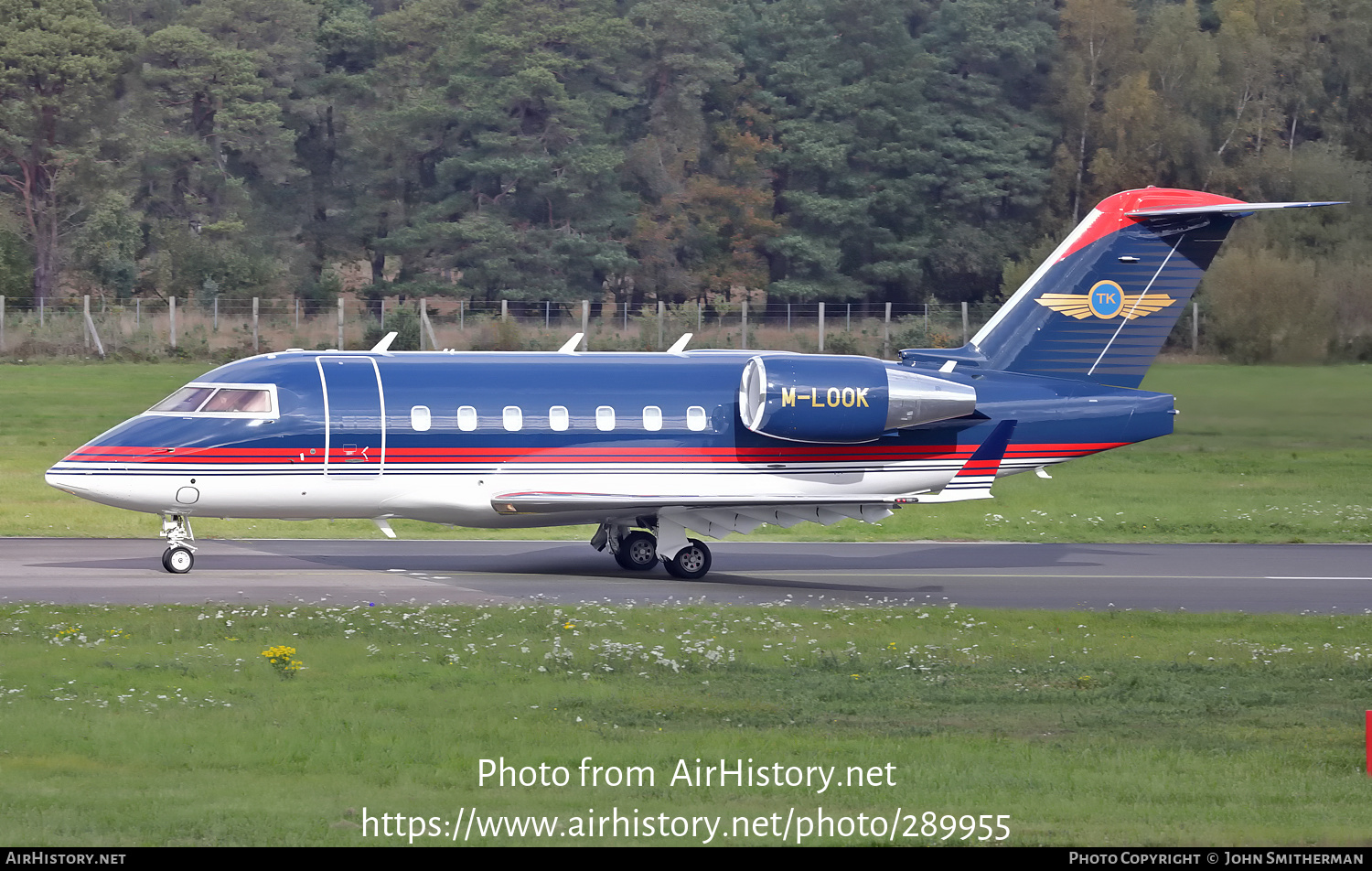 Aircraft Photo of M-LOOK | Bombardier Challenger 604 (CL-600-2B16) | AirHistory.net #289955