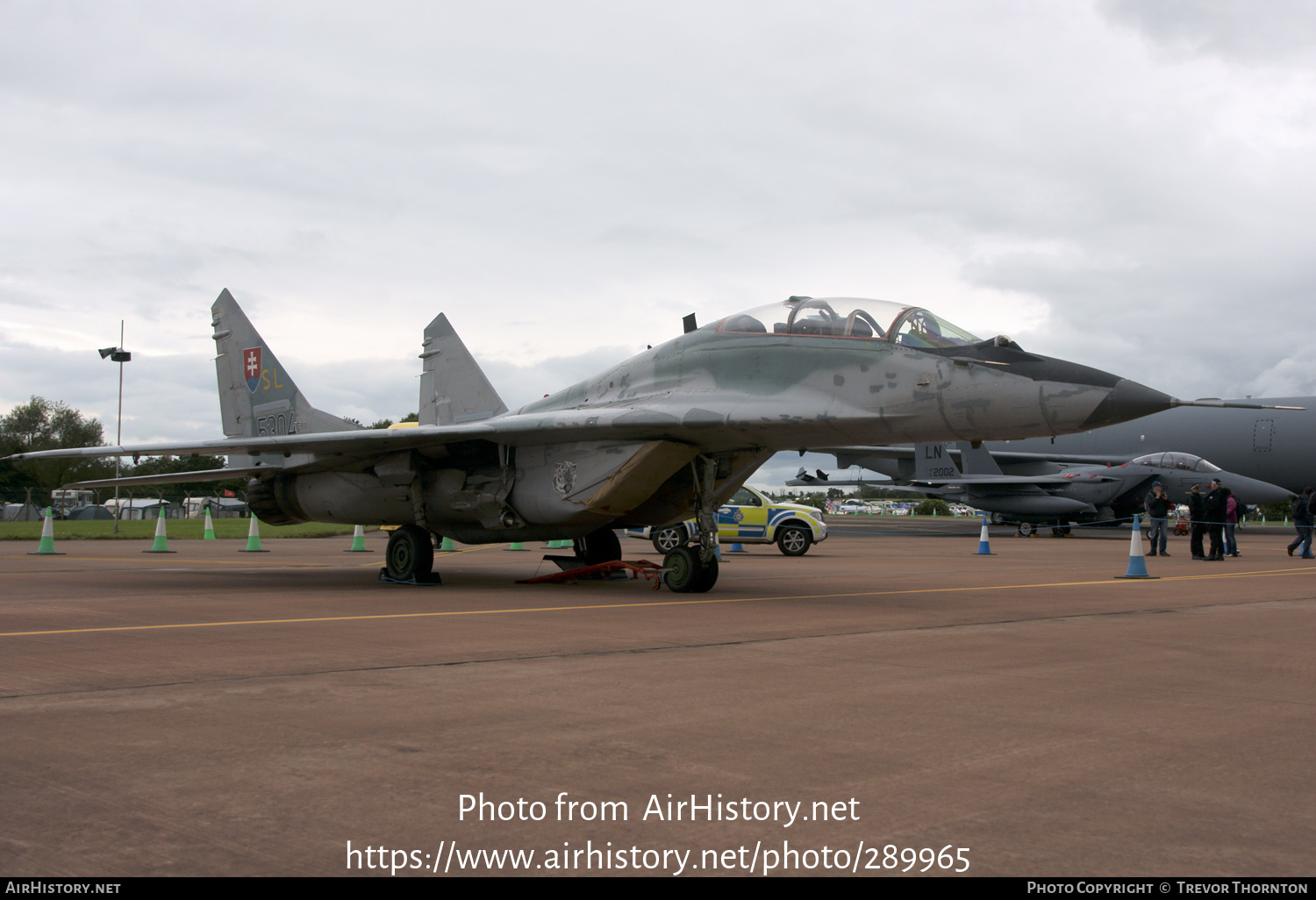 Aircraft Photo of 5304 | Mikoyan-Gurevich MiG-29UBS (9-51) | Slovakia - Air Force | AirHistory.net #289965