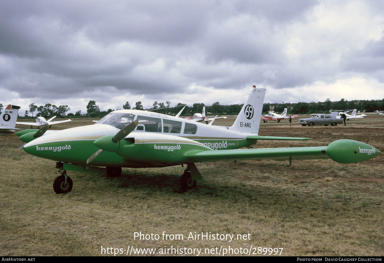 Aircraft Photo of EI-ANU | Piper PA-30-160 Twin Comanche C | Kerrygold | AirHistory.net #289997