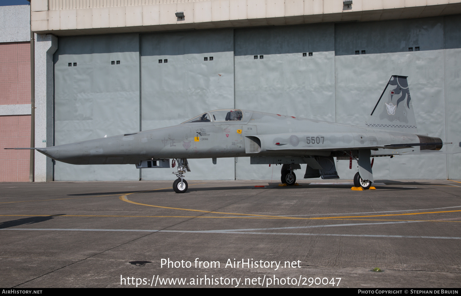 Aircraft Photo of 5507 | Northrop RF-5E Tigereye | Taiwan - Air Force | AirHistory.net #290047