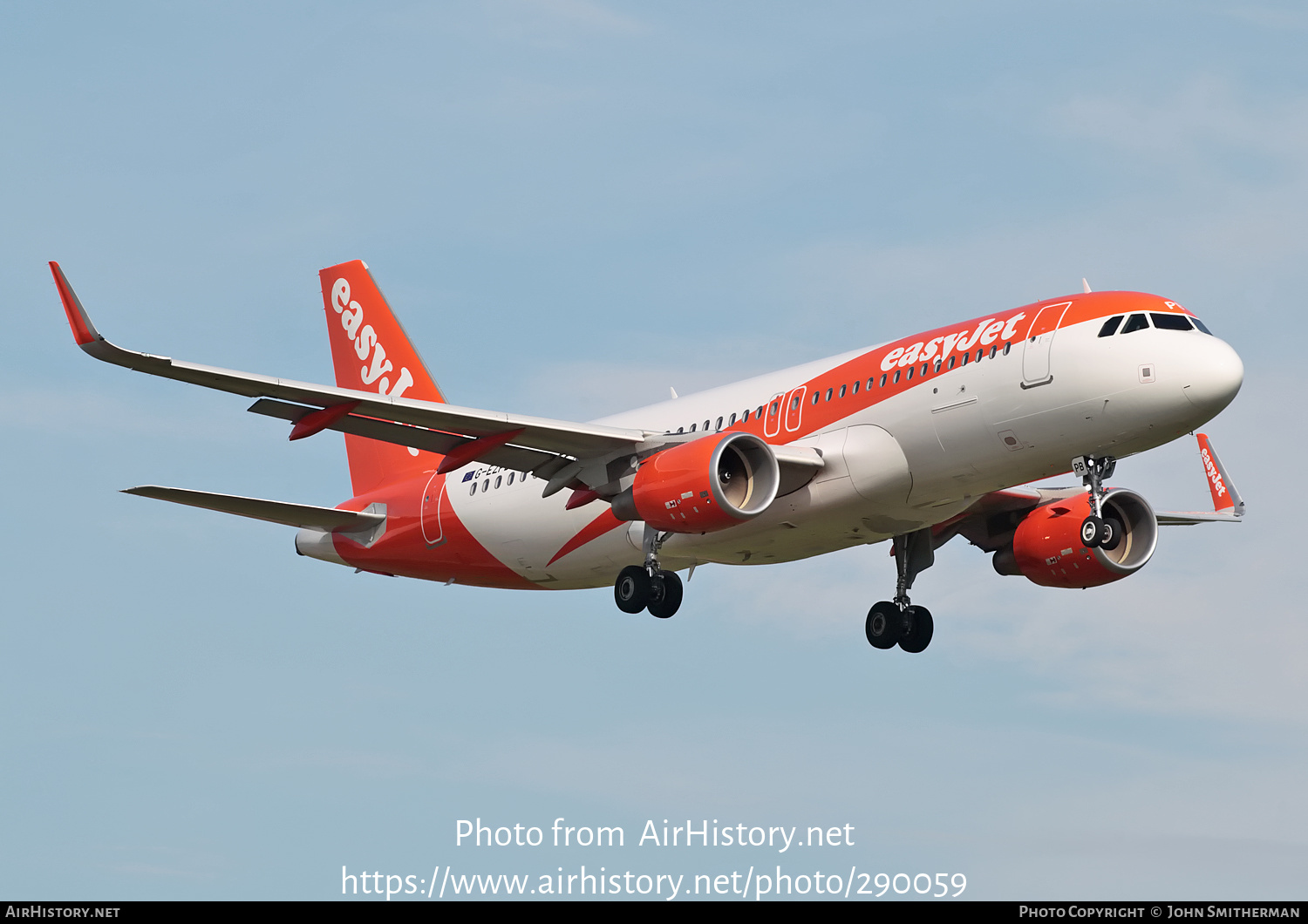 Aircraft Photo of G-EZPB | Airbus A320-214 | EasyJet | AirHistory.net #290059