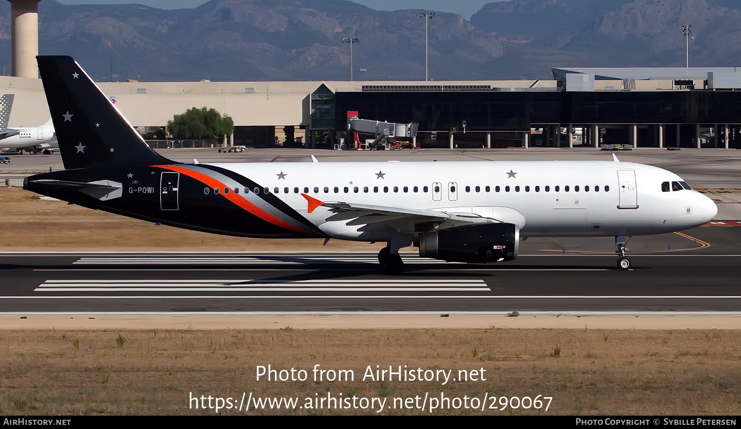 Aircraft Photo of G-POWI | Airbus A320-233 | Titan Airways | AirHistory.net #290067