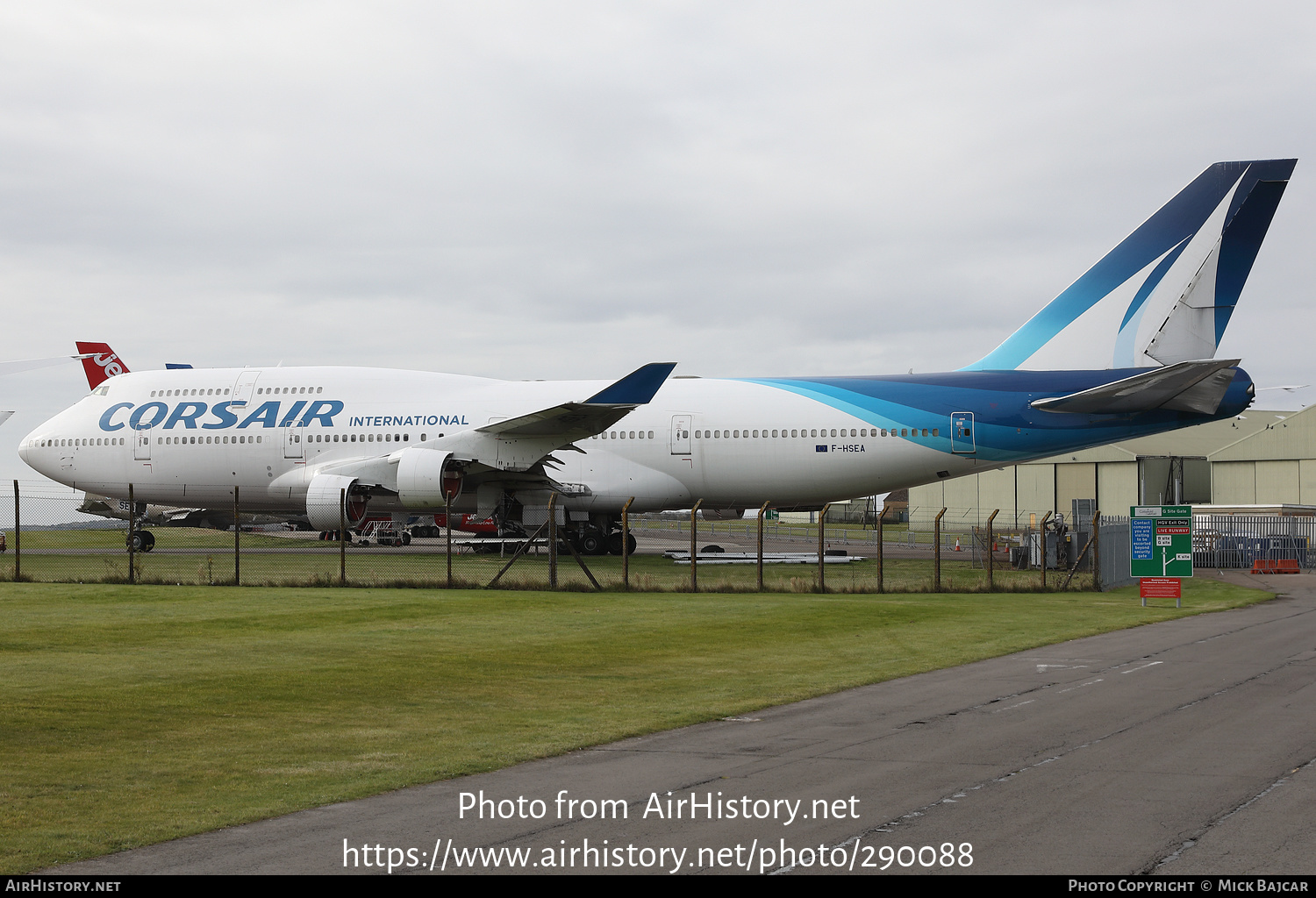 Aircraft Photo of F-HSEA | Boeing 747-422 | Corsair International | AirHistory.net #290088