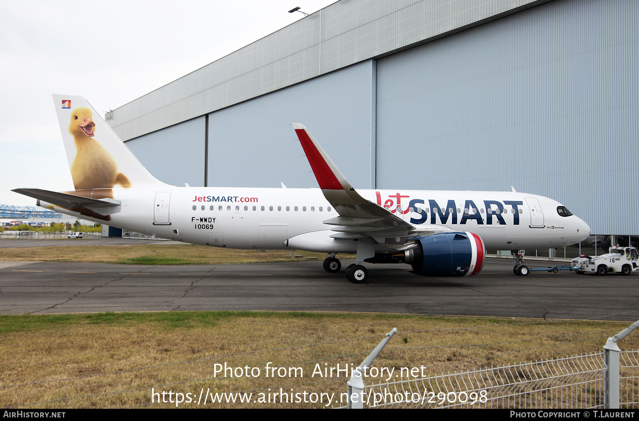 Aircraft Photo of F-WWDY | Airbus A320-271N | JetSmart | AirHistory.net #290098