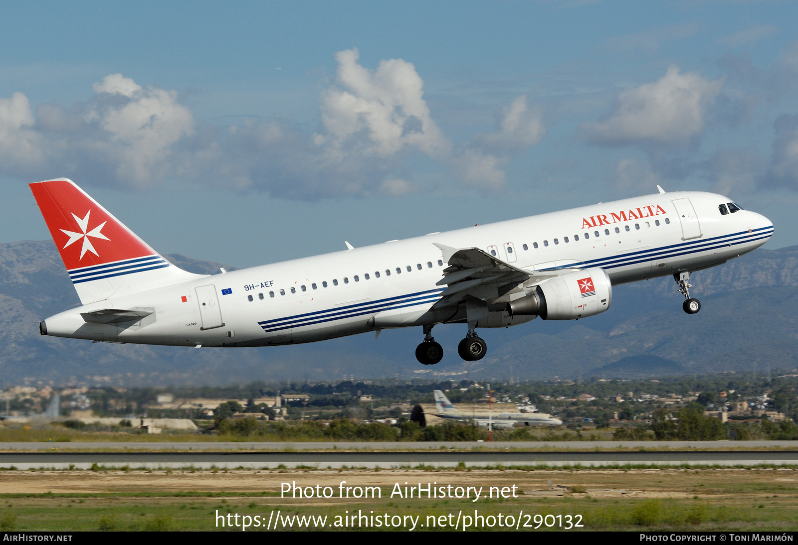 Aircraft Photo of 9H-AEF | Airbus A320-214 | Air Malta | AirHistory.net #290132