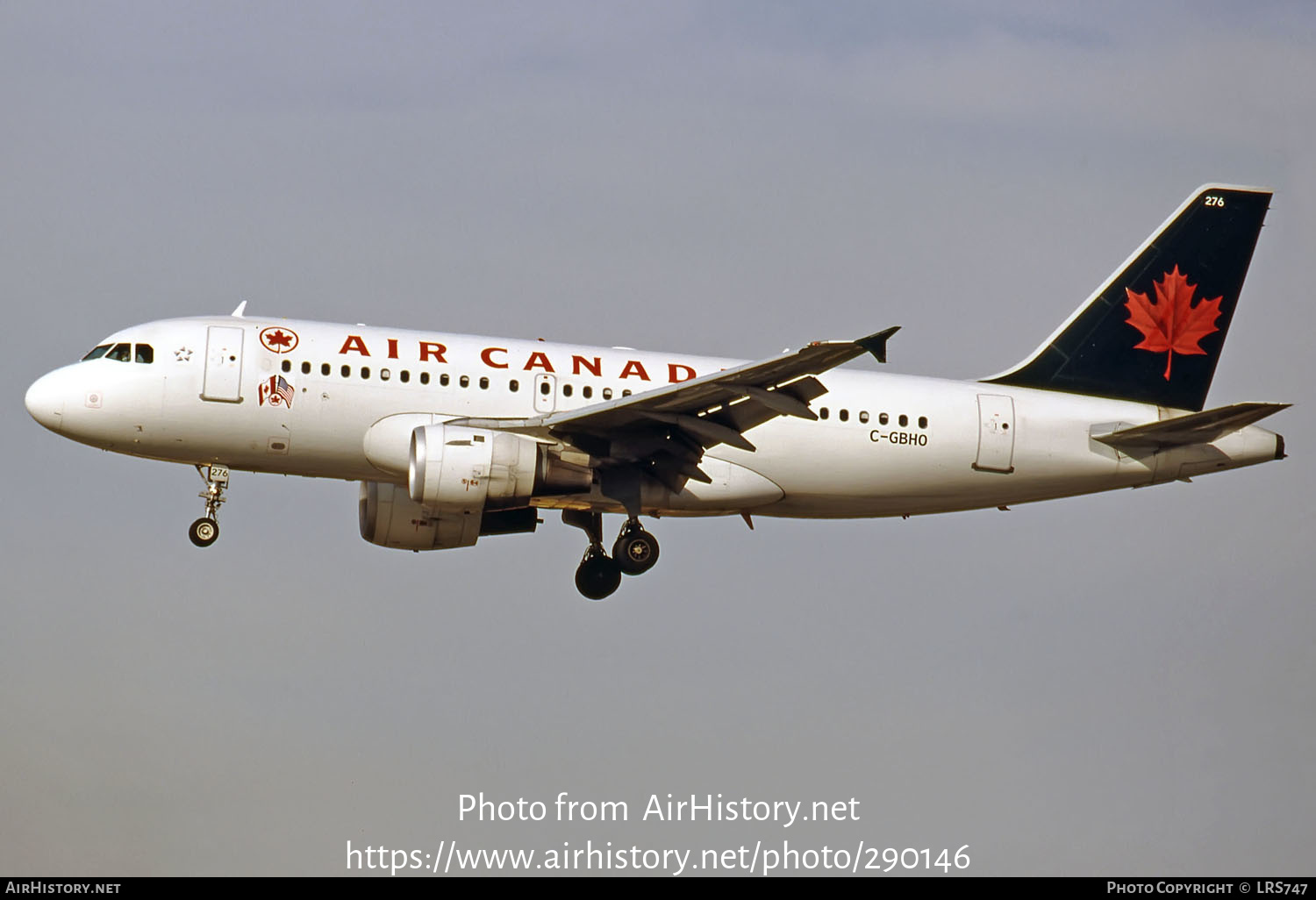 Aircraft Photo of C-GBHO | Airbus A319-114 | Air Canada | AirHistory.net #290146