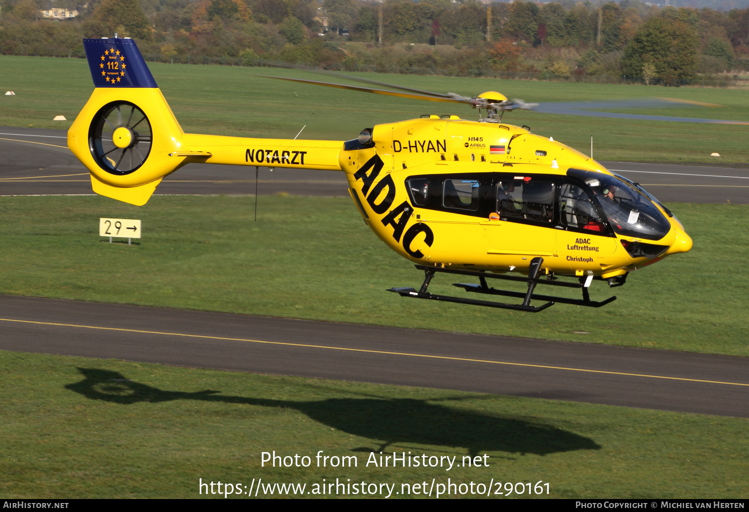 Aircraft Photo of D-HYAN | Airbus Helicopters H-145 (BK-117D-2) | ADAC Luftrettung | AirHistory.net #290161