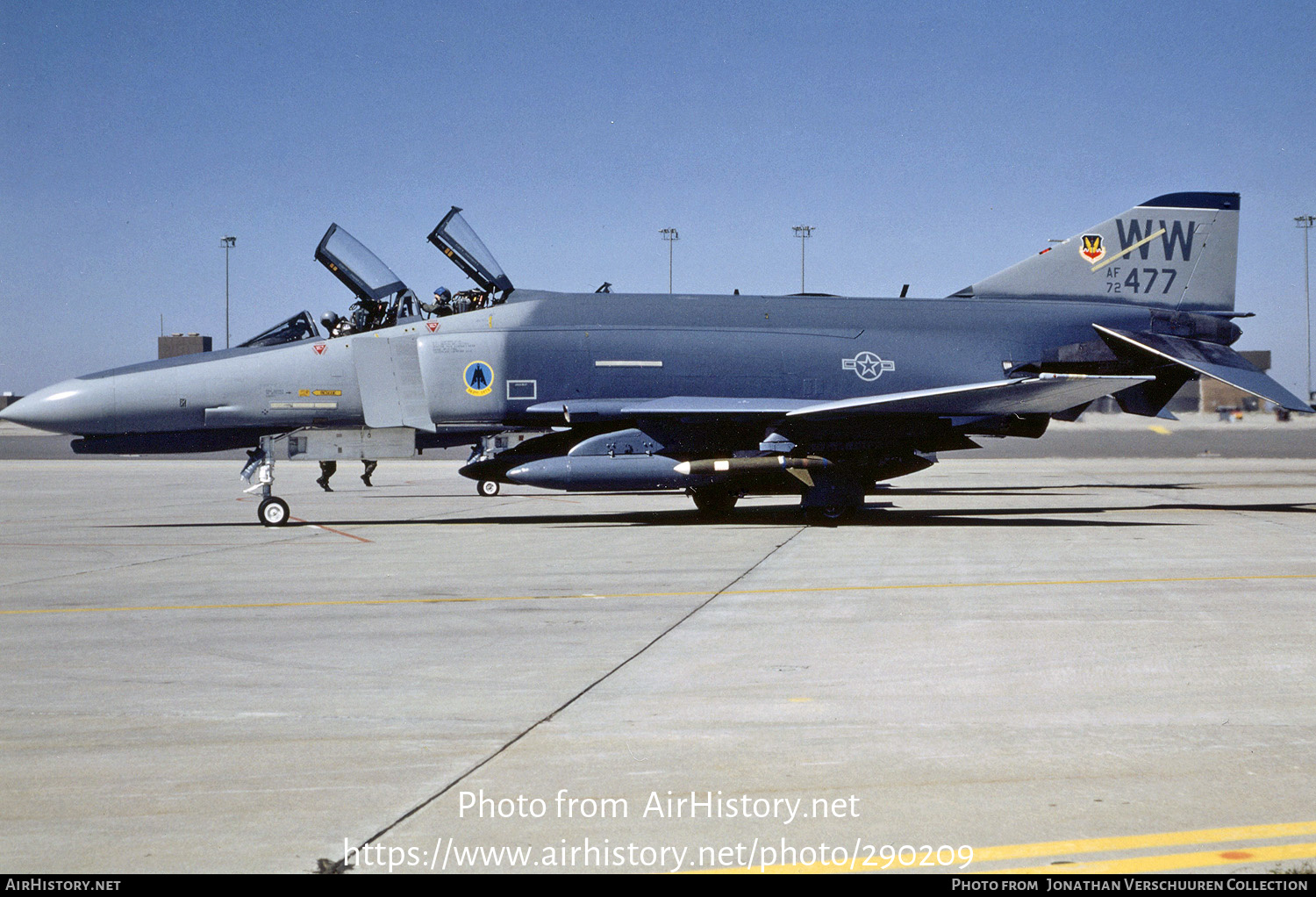 Aircraft Photo of 72-1477 / AF72-477 | McDonnell Douglas F-4E Phantom II | USA - Air Force | AirHistory.net #290209