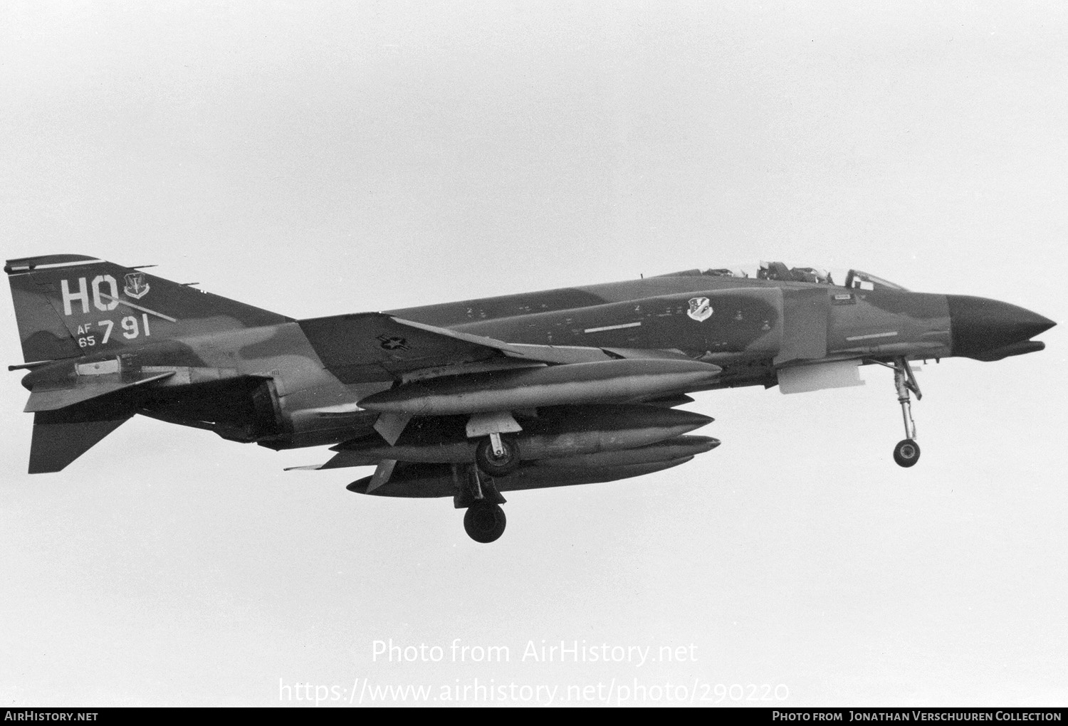 Aircraft Photo of 65-0791 / AF65-791 | McDonnell F-4D Phantom II | USA - Air Force | AirHistory.net #290220