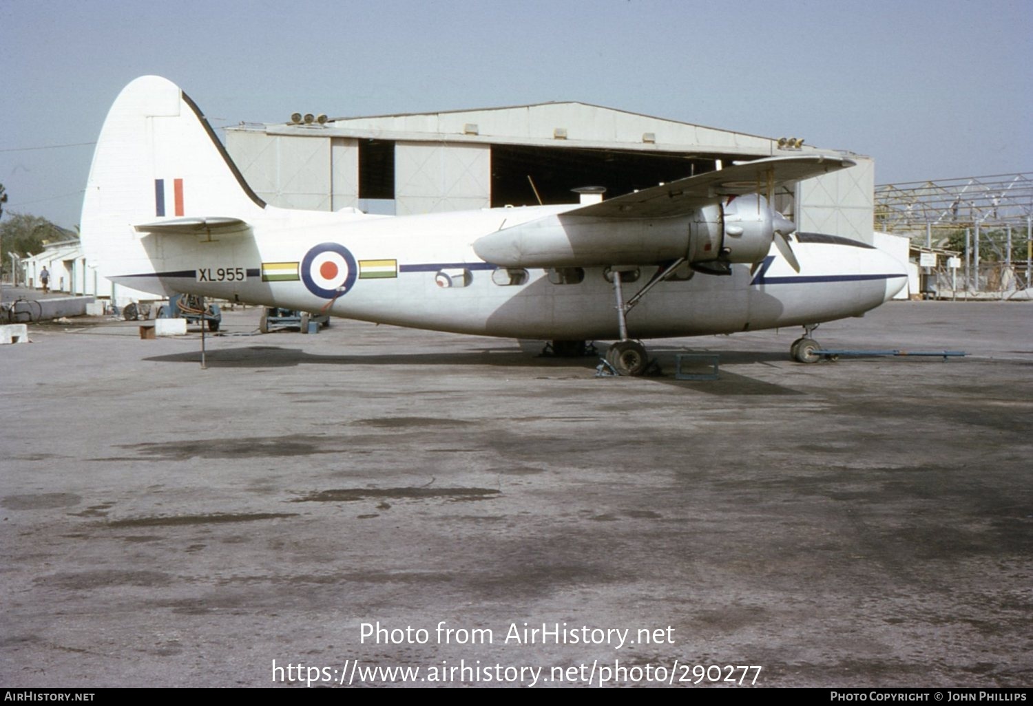 Aircraft Photo of XL955 | Percival P.66 Pembroke C(PR).1 | UK - Air Force | AirHistory.net #290277