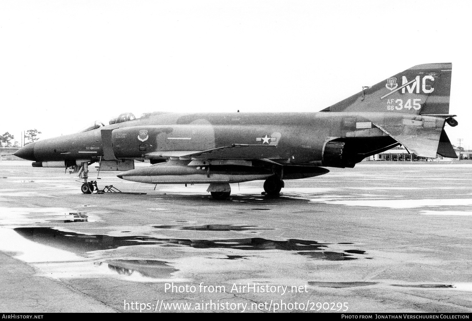 Aircraft Photo of 66-0345 / AF66-345 | McDonnell Douglas F-4E Phantom II | USA - Air Force | AirHistory.net #290295