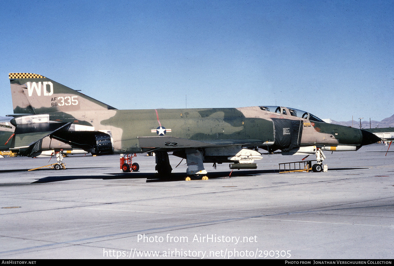 Aircraft Photo of 66-0335 / AF66-335 | McDonnell Douglas F-4E Phantom II | USA - Air Force | AirHistory.net #290305