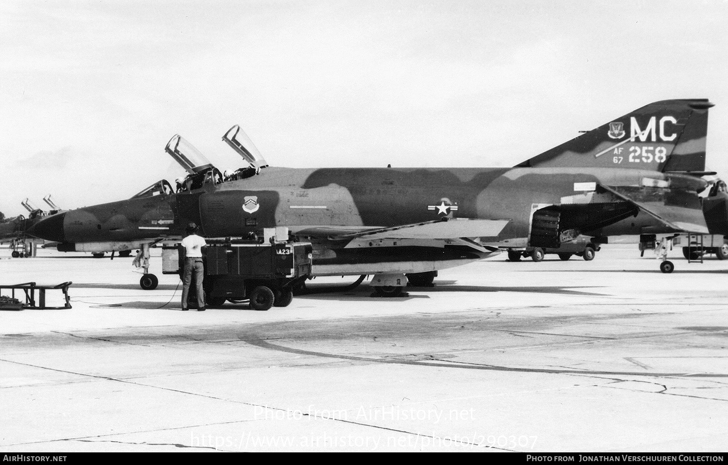 Aircraft Photo of 67-0258 / AF67-258 | McDonnell Douglas F-4E Phantom II | USA - Air Force | AirHistory.net #290307