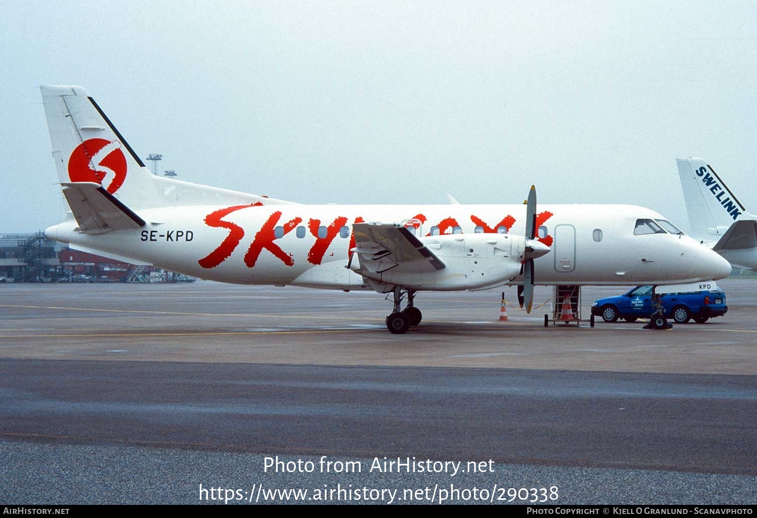 Aircraft Photo of SE-KPD | Saab-Fairchild SF-340A | Skyways | AirHistory.net #290338