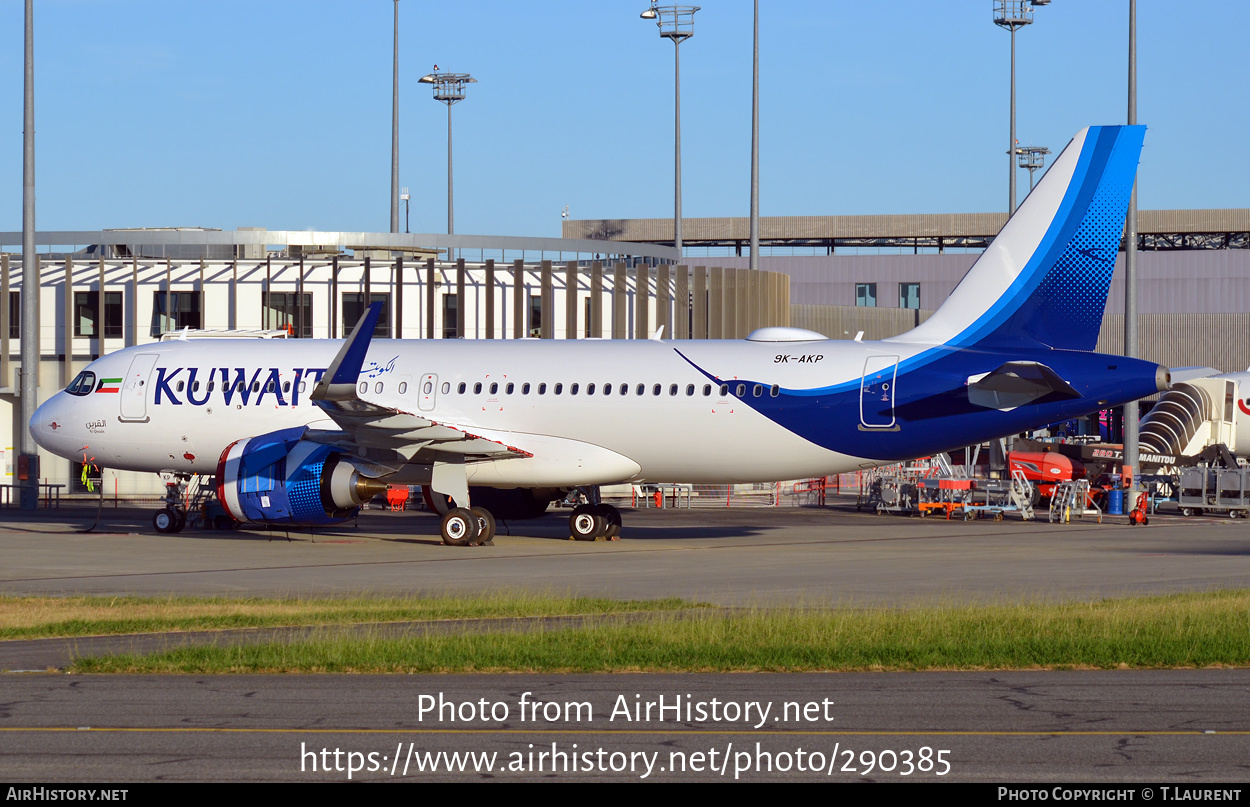 Aircraft Photo of 9K-AKP | Airbus A320-251N | Kuwait Airways | AirHistory.net #290385