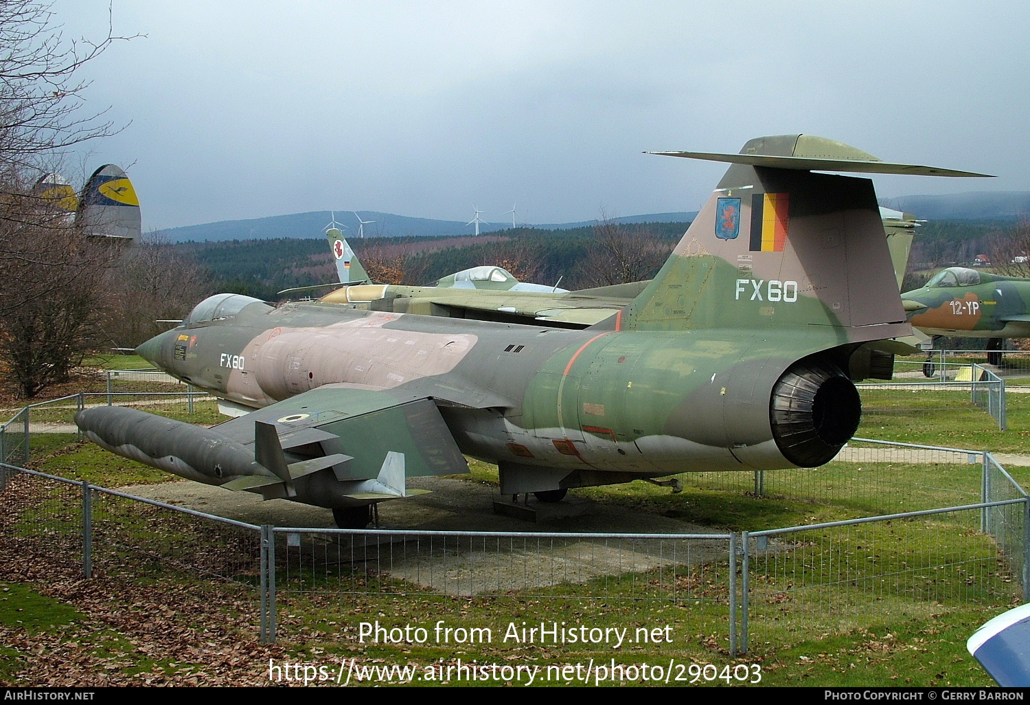 Aircraft Photo of FX60 | Lockheed F-104G Starfighter | Belgium - Air Force | AirHistory.net #290403