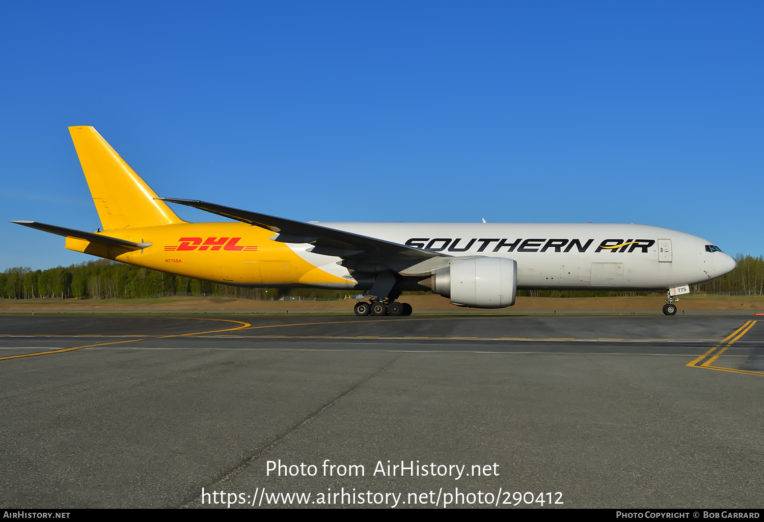 Aircraft Photo of N775SA | Boeing 777-FZB | Southern Air | AirHistory.net #290412