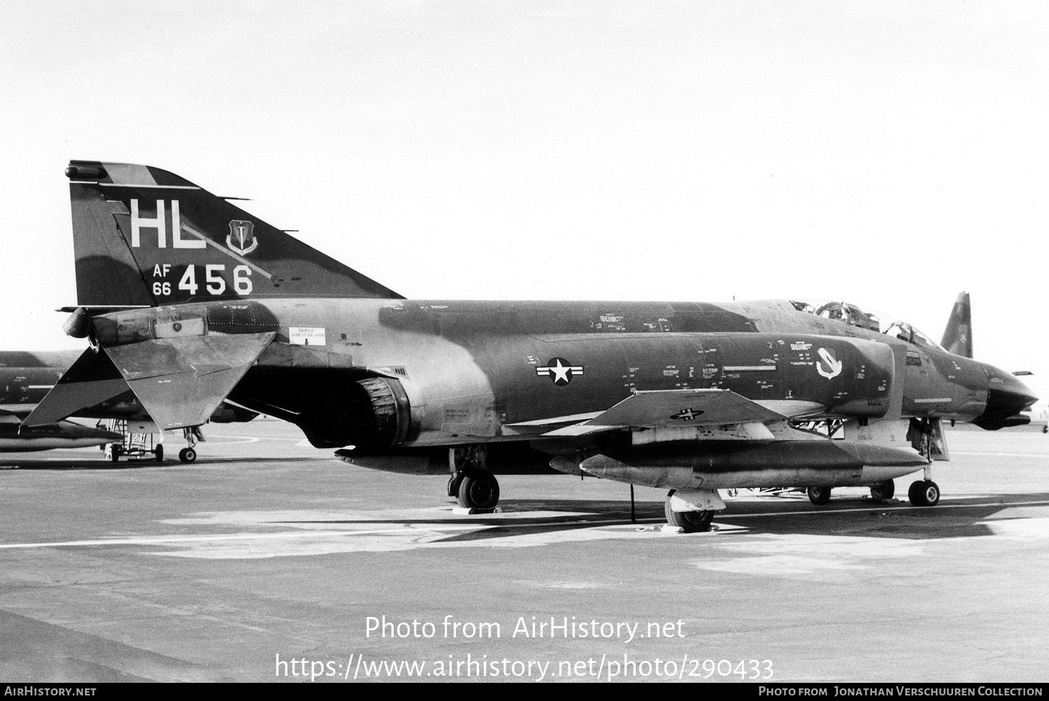 Aircraft Photo of 66-7456 / AF66-456 | McDonnell Douglas F-4D Phantom II | USA - Air Force | AirHistory.net #290433