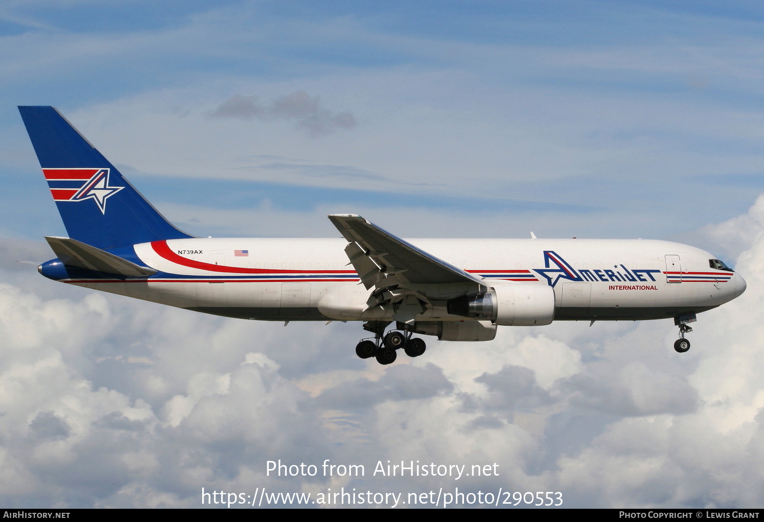 Aircraft Photo of N739AX | Boeing 767-232(BDSF) | Amerijet International | AirHistory.net #290553