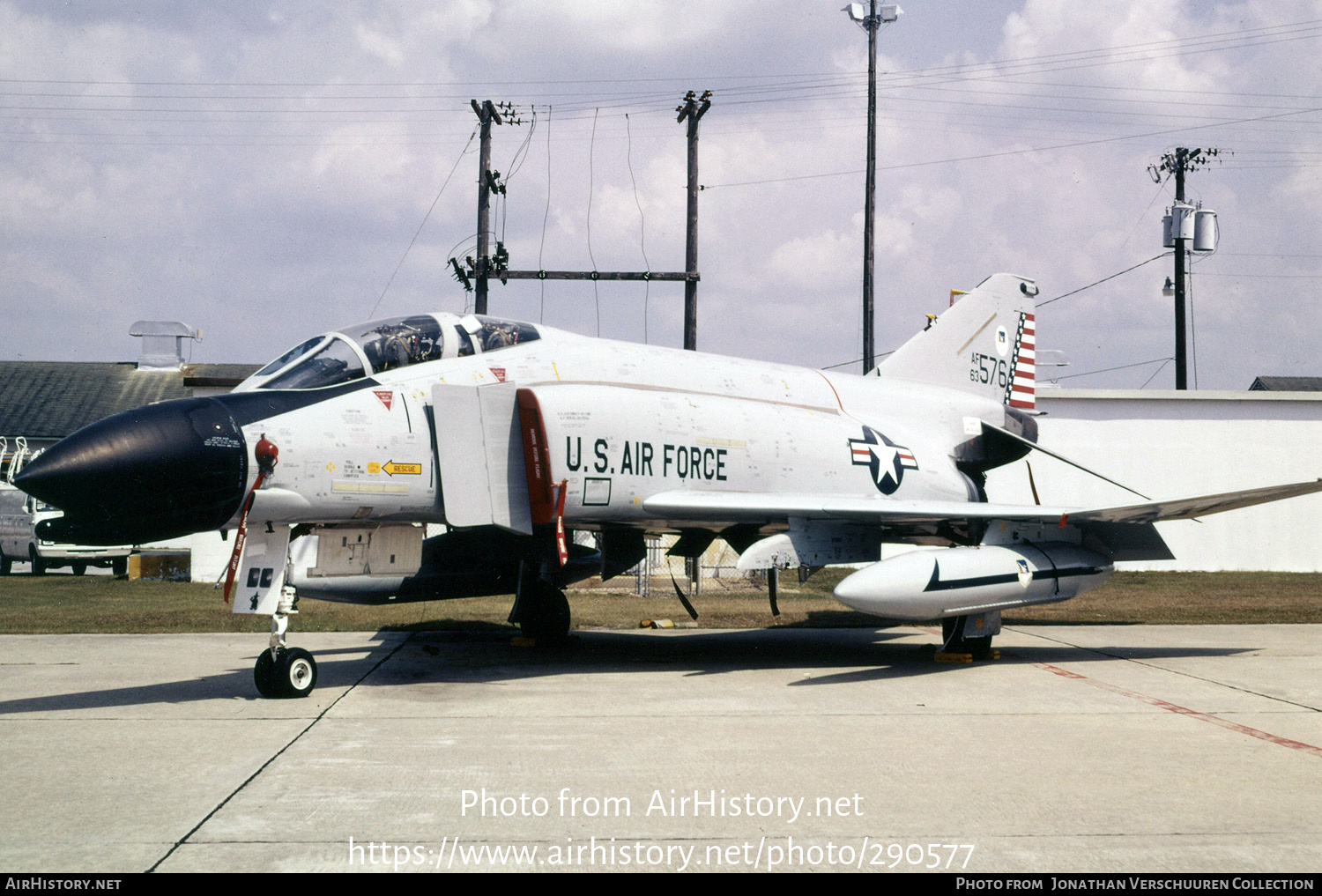 Aircraft Photo of 63-7576 / AF63-576 | McDonnell F-4C Phantom II | USA - Air Force | AirHistory.net #290577