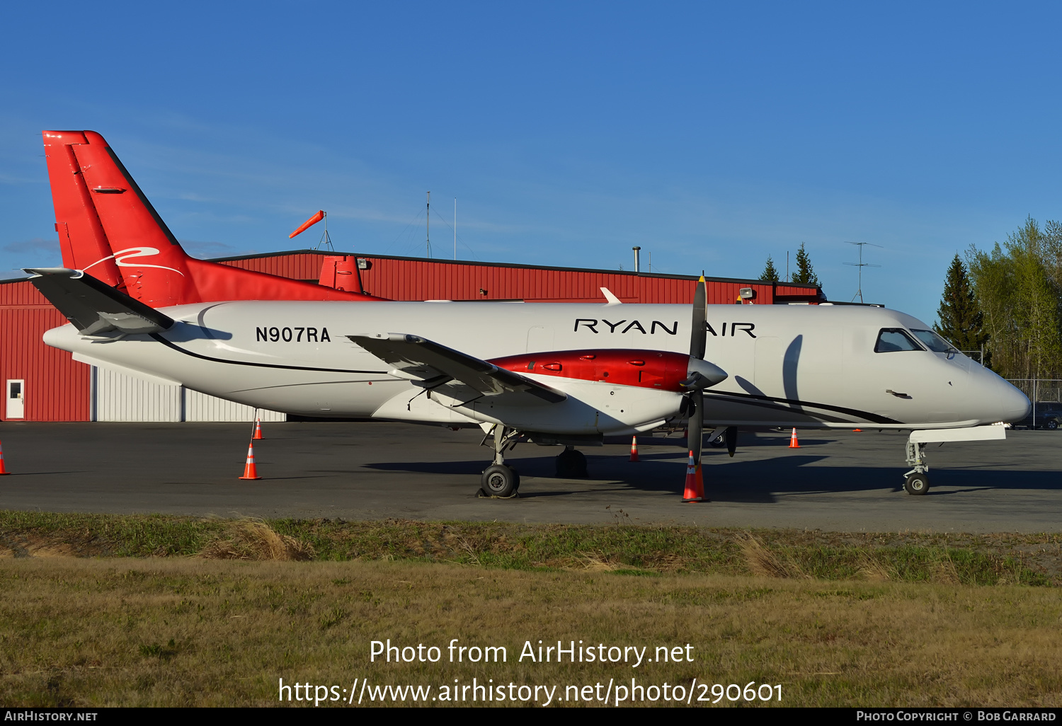 Aircraft Photo of N907RA | Saab 340A/F | Ryan Air | AirHistory.net #290601