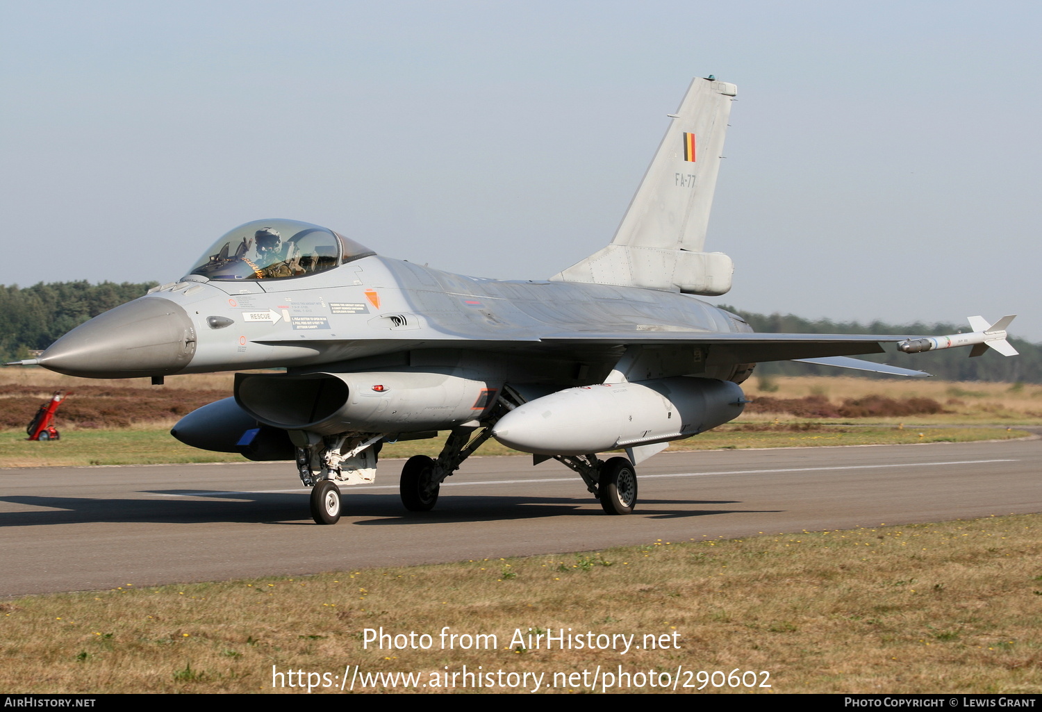 Aircraft Photo of FA-77 | General Dynamics F-16AM Fighting Falcon | Belgium - Air Force | AirHistory.net #290602