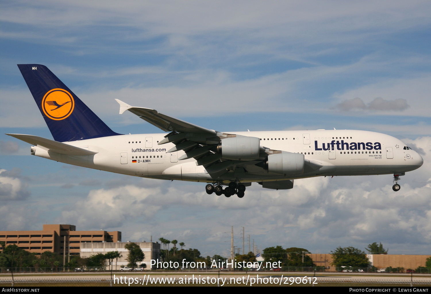 Aircraft Photo of D-AIMH | Airbus A380-841 | Lufthansa | AirHistory.net #290612