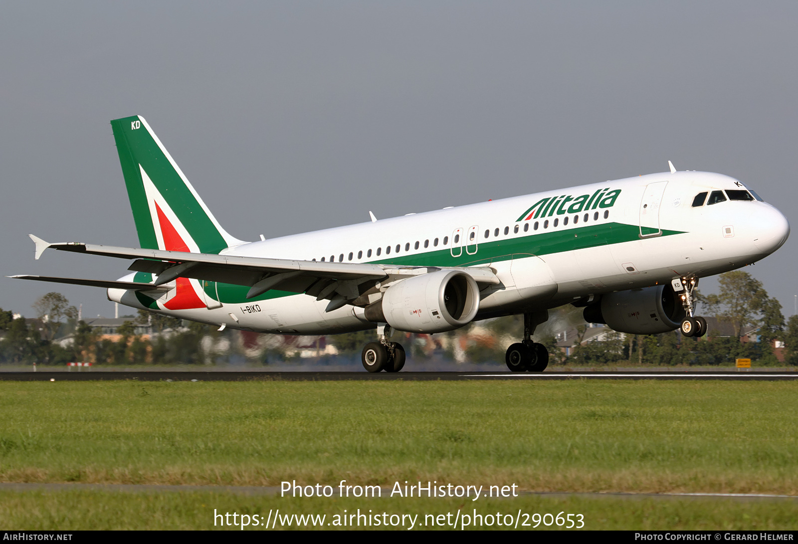 Aircraft Photo of I-BIKD | Airbus A320-214 | Alitalia | AirHistory.net #290653