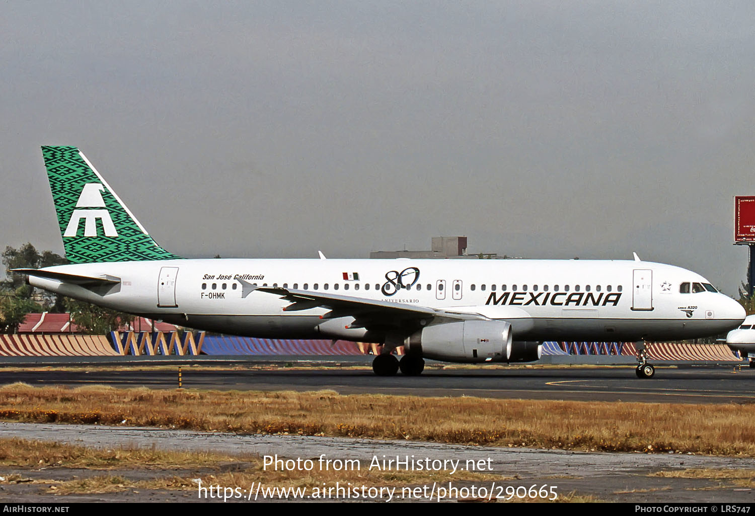 Aircraft Photo of F-OHMK | Airbus A320-231 | Mexicana | AirHistory.net #290665