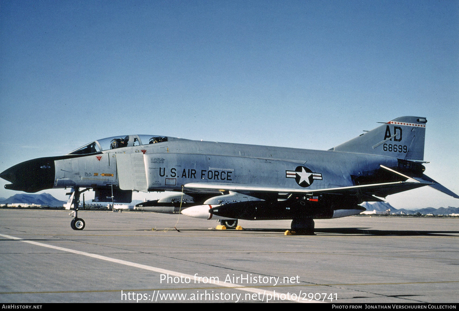 Aircraft Photo of 66-8699 / 68699 | McDonnell Douglas F-4D Phantom II | USA - Air Force | AirHistory.net #290741