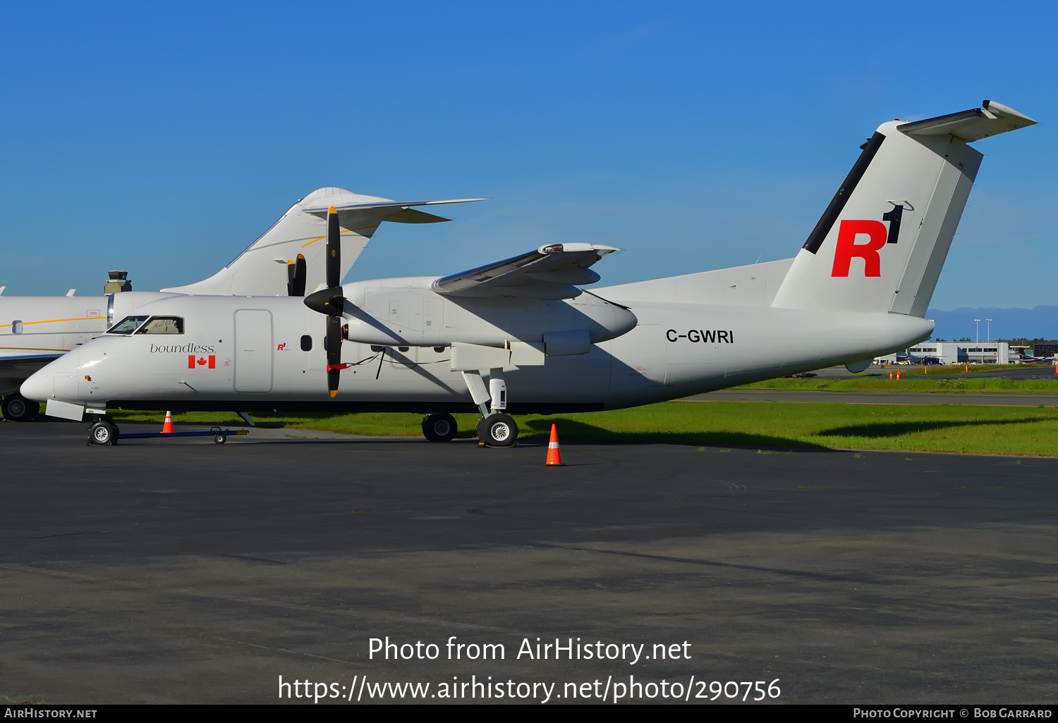 Aircraft Photo of C-GWRI | De Havilland Canada DHC-8-102 Dash 8 | R1 Airlines | AirHistory.net #290756